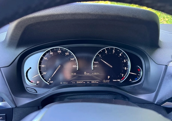 BMW X3 cena 105000 przebieg: 204000, rok produkcji 2018 z Lublin małe 742